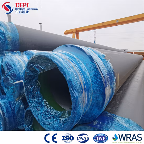 Isolamento in schiuma di poliuretano e rivestimento in HDPE pre