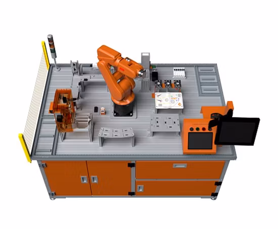 Ae Jx 06 Trainer tecnologico per banco da formazione per rilevamento del sistema di visione intelligente per workstation universitaria